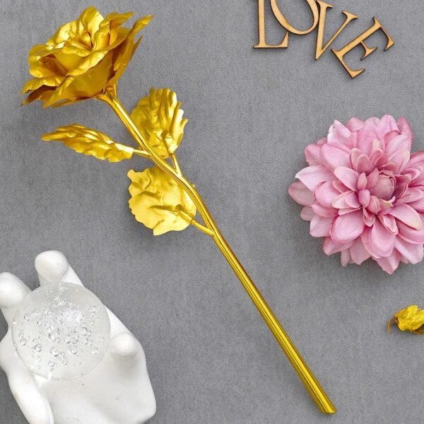 Golden Rose Gift Set – Luxury Rose Almonds Combo