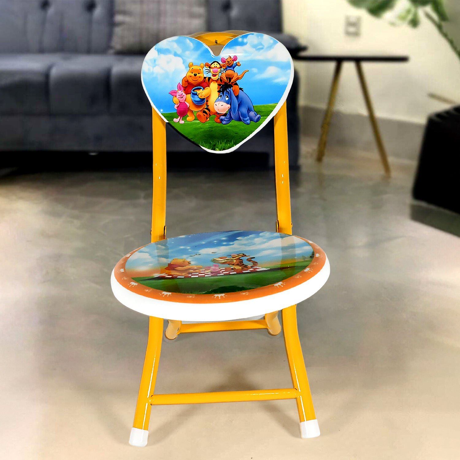 Kids Folding Chair – Heart Shape Cartoon Design | Little Fashionistas