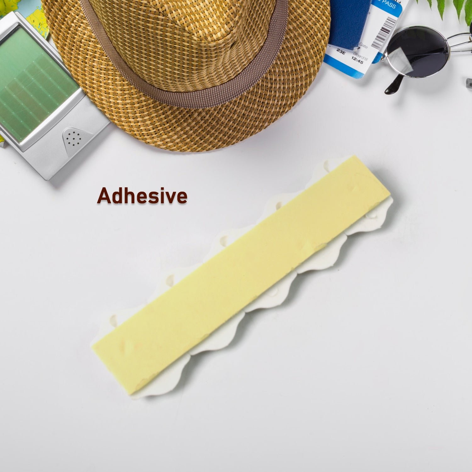 Adhesive Wall Hooks – Strong Drill-Free Set of 10 | GlimmerHome