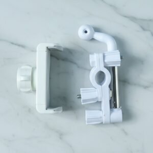 Car Phone Holder – Adjustable 360° Rotating Rearview Mirror Mount
