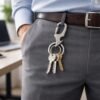 Heavy Duty Keychain – Secure Dual Ring Organizer for Keys