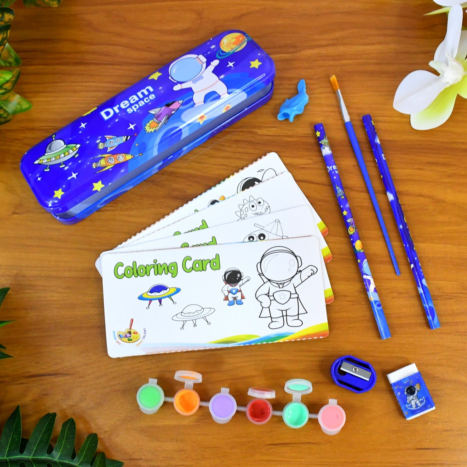 Space Theme Kids Stationery Set – Creative Art & Learning Kit