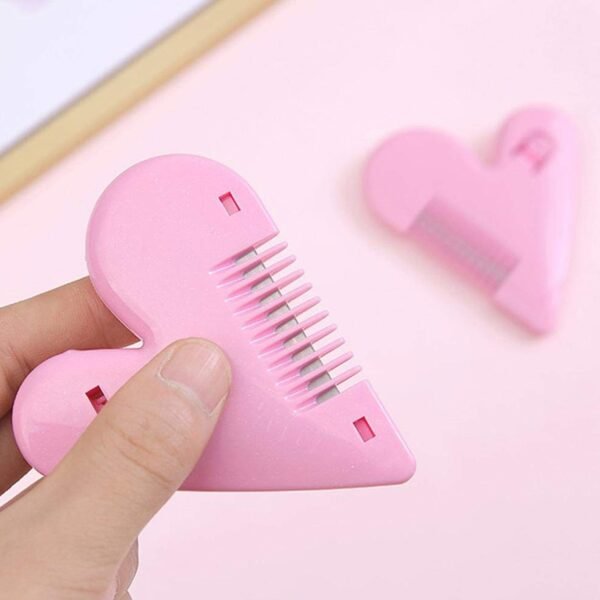 Heart Shape Hair Cutting Scissors – Safe, Precise & Stylish for All