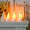 LED Taper Candles – Realistic Flickering Flame | Indo Glow