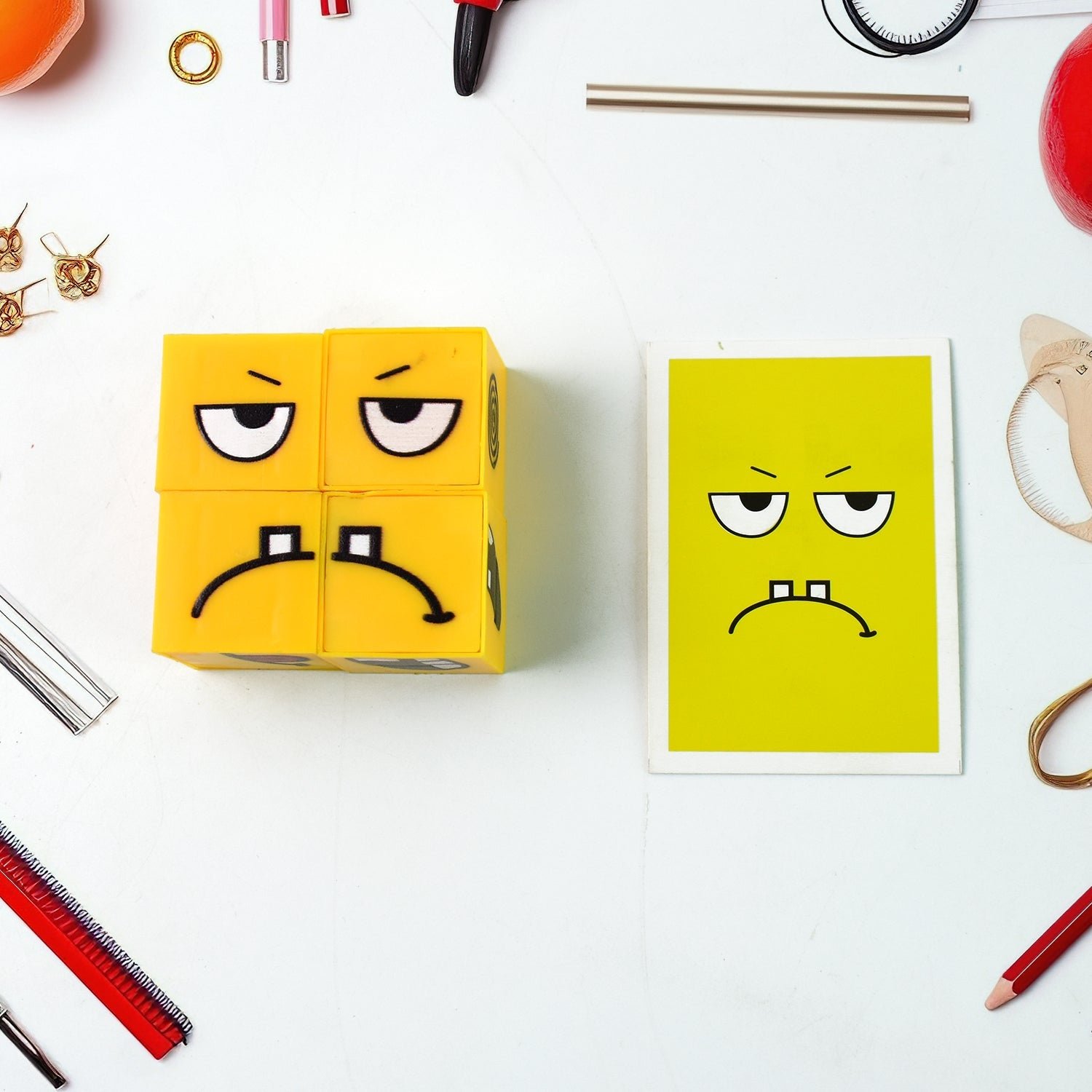 Educational Emotion Puzzle Cube – Develop Emotional Intelligence & Creativity