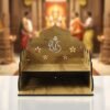 Wooden Home Mandir – Temple Style Pooja Stand with Lord Ganesha
