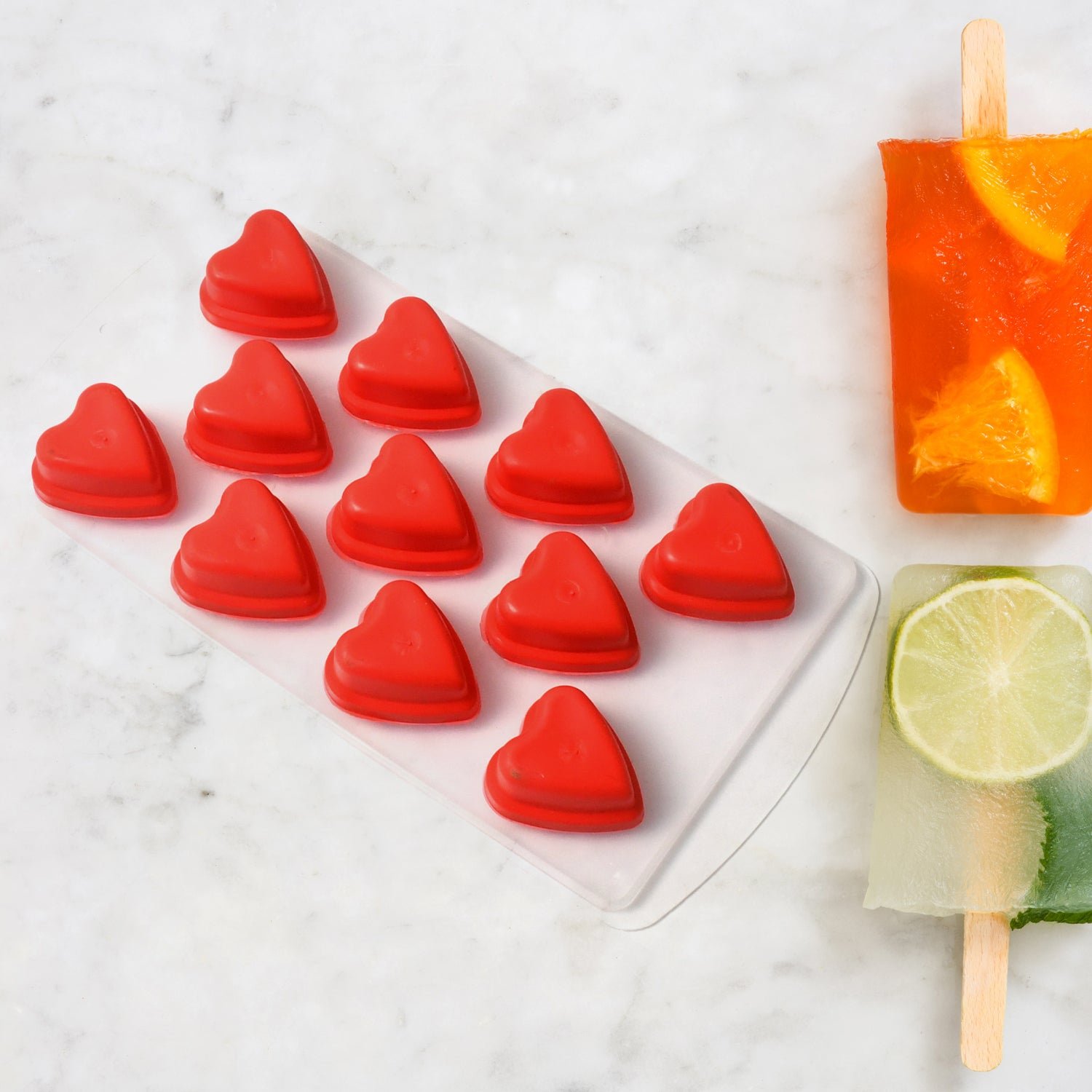 Silicone Ice Cube Tray – Multi Fruit Shapes, Flexible | Indo Glow