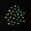 Classic Glass Marbles for Kids – Set of Approx 35 Vibrant Kanchas