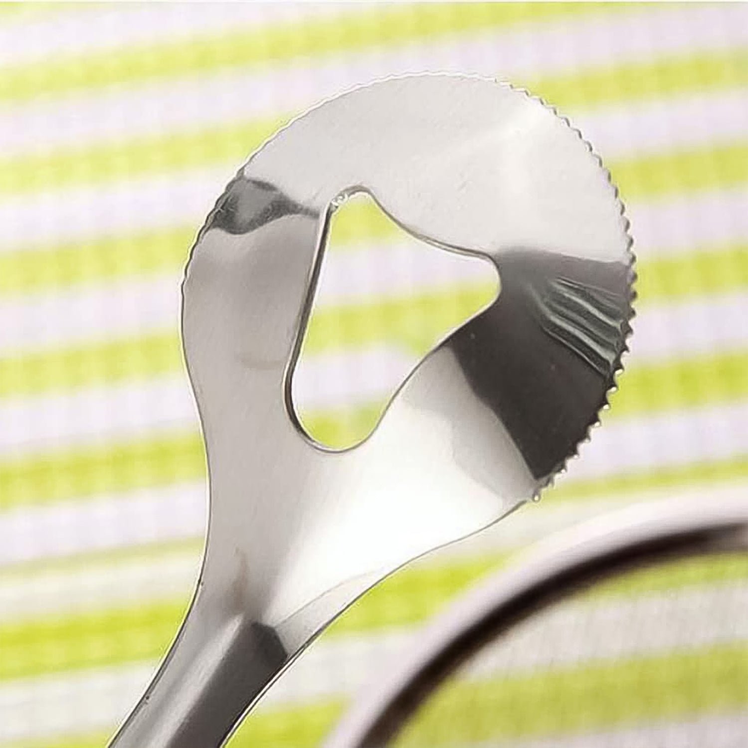 Frying Filter Spoon – 2-in-1 Stainless Steel with Clip | Quickslice