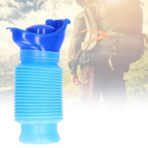Foldable Portable Urinal Bottle – Leakproof 750ml Travel Potty