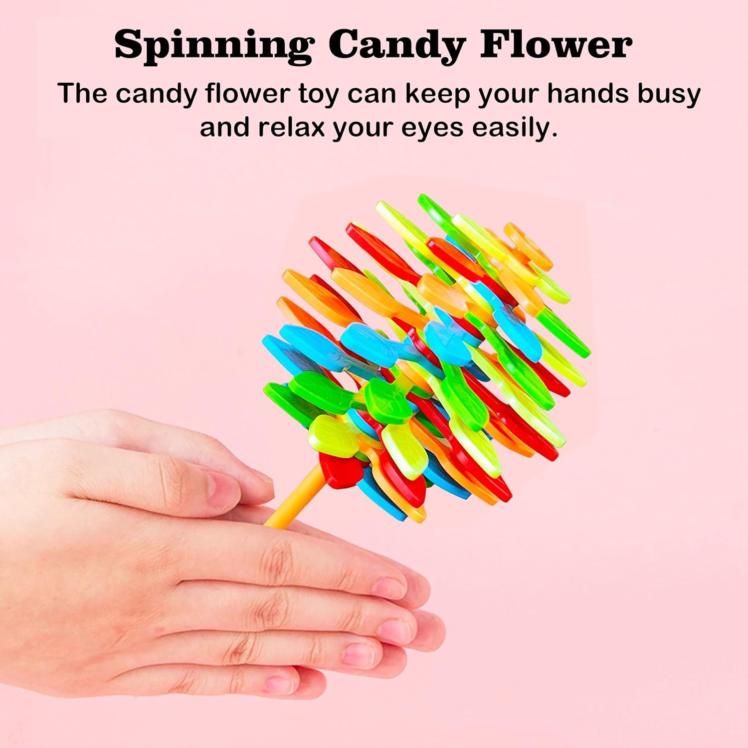 Spin Flower Candy Toy – Stress Relief & Educational Fun