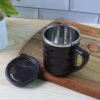Insulated Tea & Coffee Mug – Leak-Resistant with Metal Inner Cup