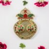 Kalash Shape Kumkum Box – Dual Containers for Pooja Convenience