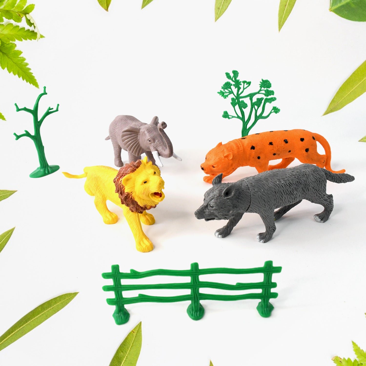 Wild Animal Toy Set for Kids – Educational Safari Play Pack