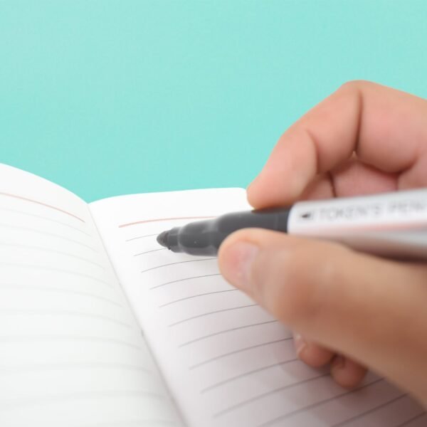 Black Marker Set – 4 Pcs for School & Office | ScribbleJoy