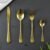 Gold Stainless Steel Cutlery Set – Luxury 24-Piece with Pineapple Stand