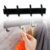 Wall Mount Coat Hanger – 4 Hooks, Damage-Free Eco Adhesive | GlimmerHome