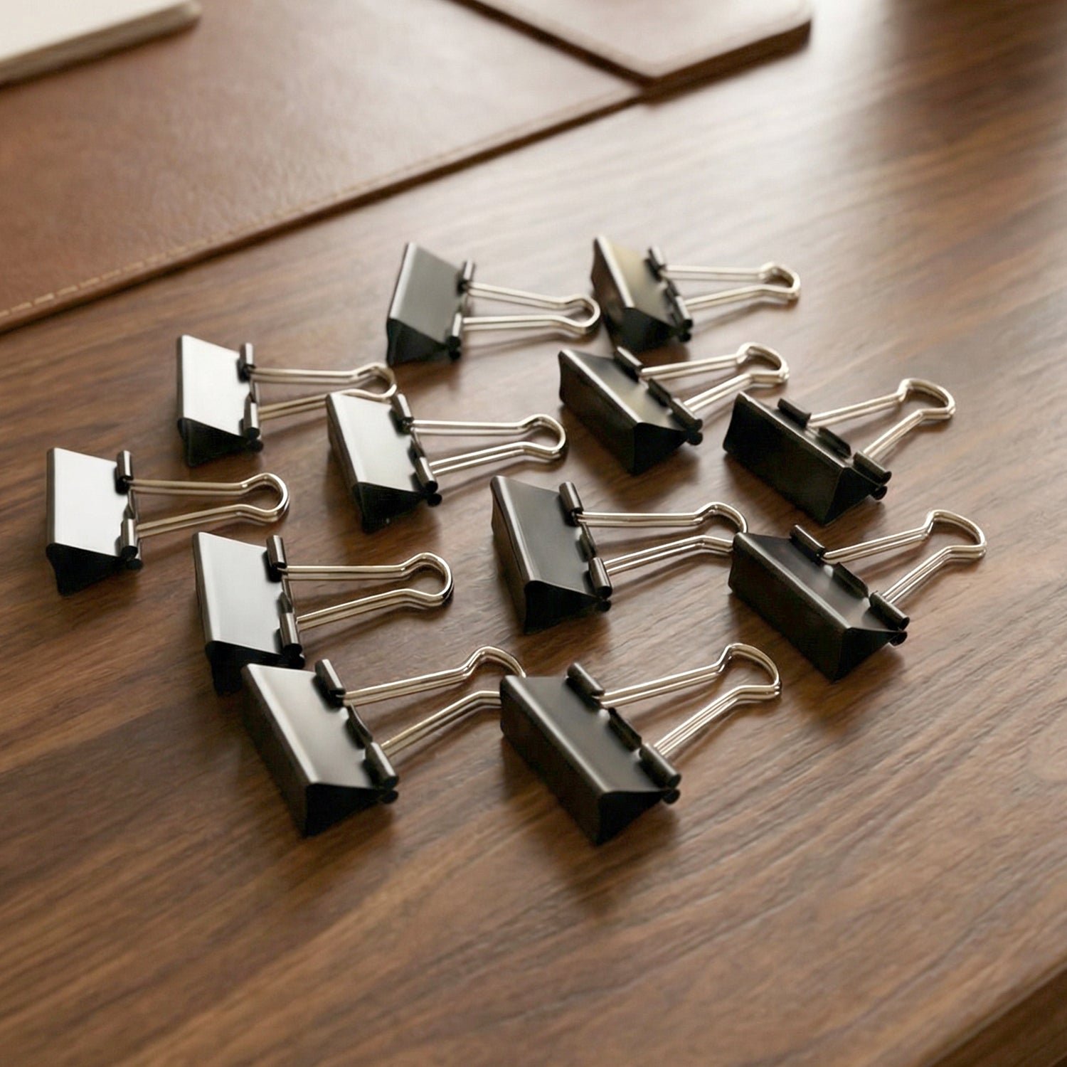 Binder Clips 32mm – Heavy-Duty Strong Metal Clips, 12 Pc Set