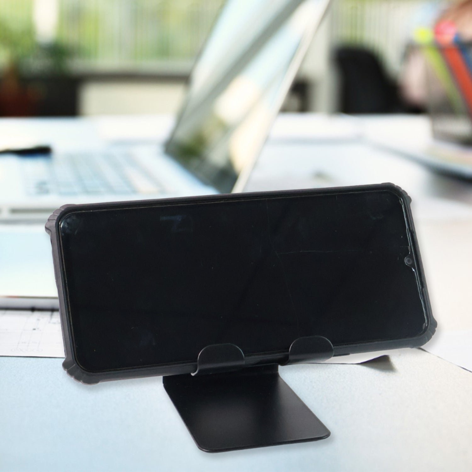 Universal Mobile & Tablet Stand Holder – Adjustable, Durable Metal