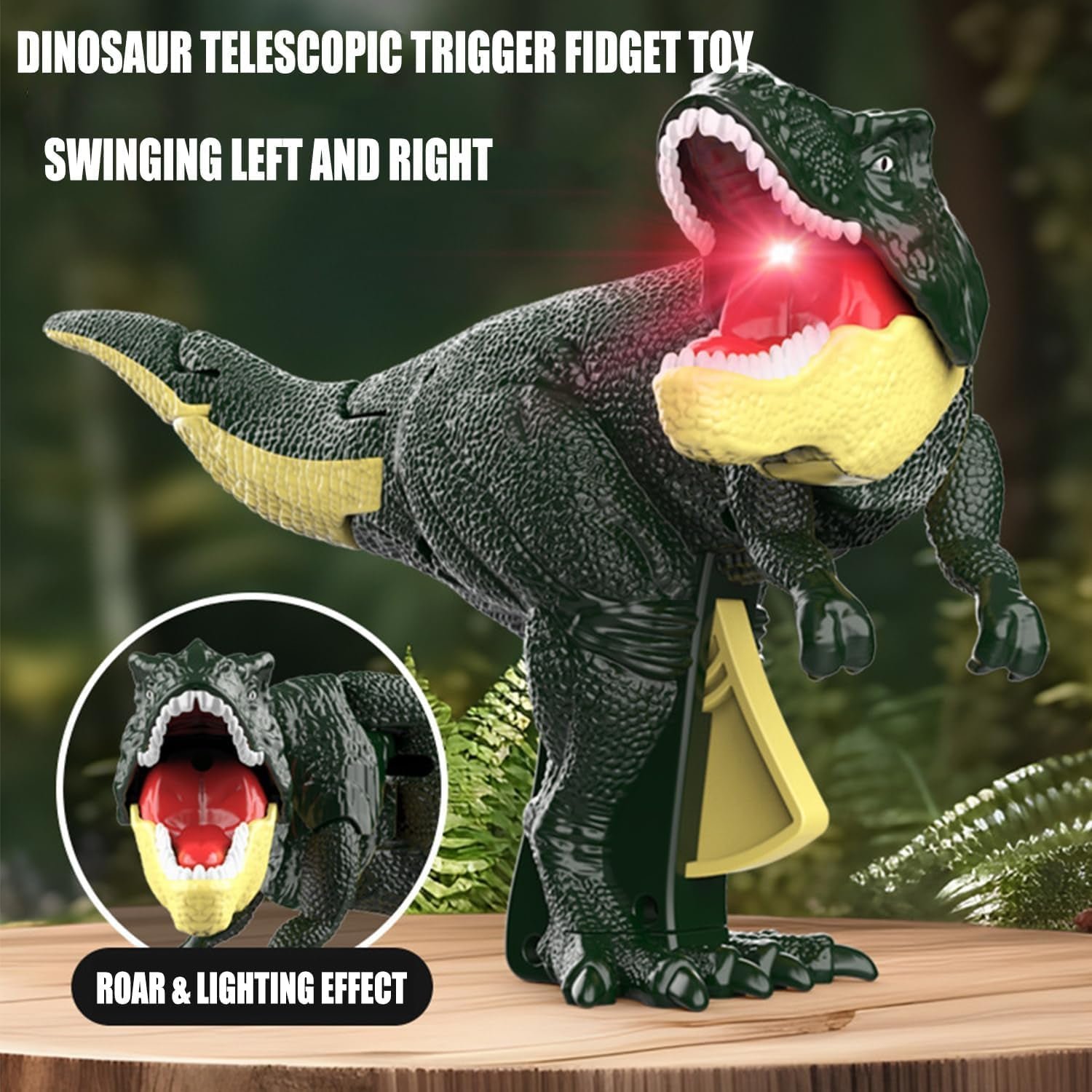 Dinosaur Roaring Toy – Interactive Sound & Light Model |