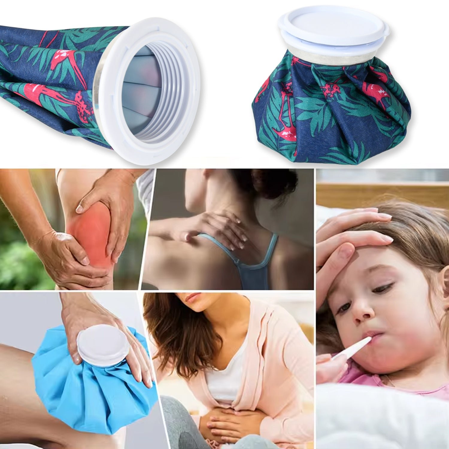Pain Relief Ice Bag – 16cm Joint & Muscle Support | Velvet Wellness