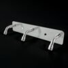 Stainless Steel Wall Mounted Coat Hook Rack – 3 Durable Hooks