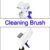 Glass Cleaner Brush – 3-in-1 Spray Type Tool | Velvet Wipe