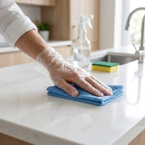 Disposable Plastic Gloves – Hygienic & Comfortable for Household Use