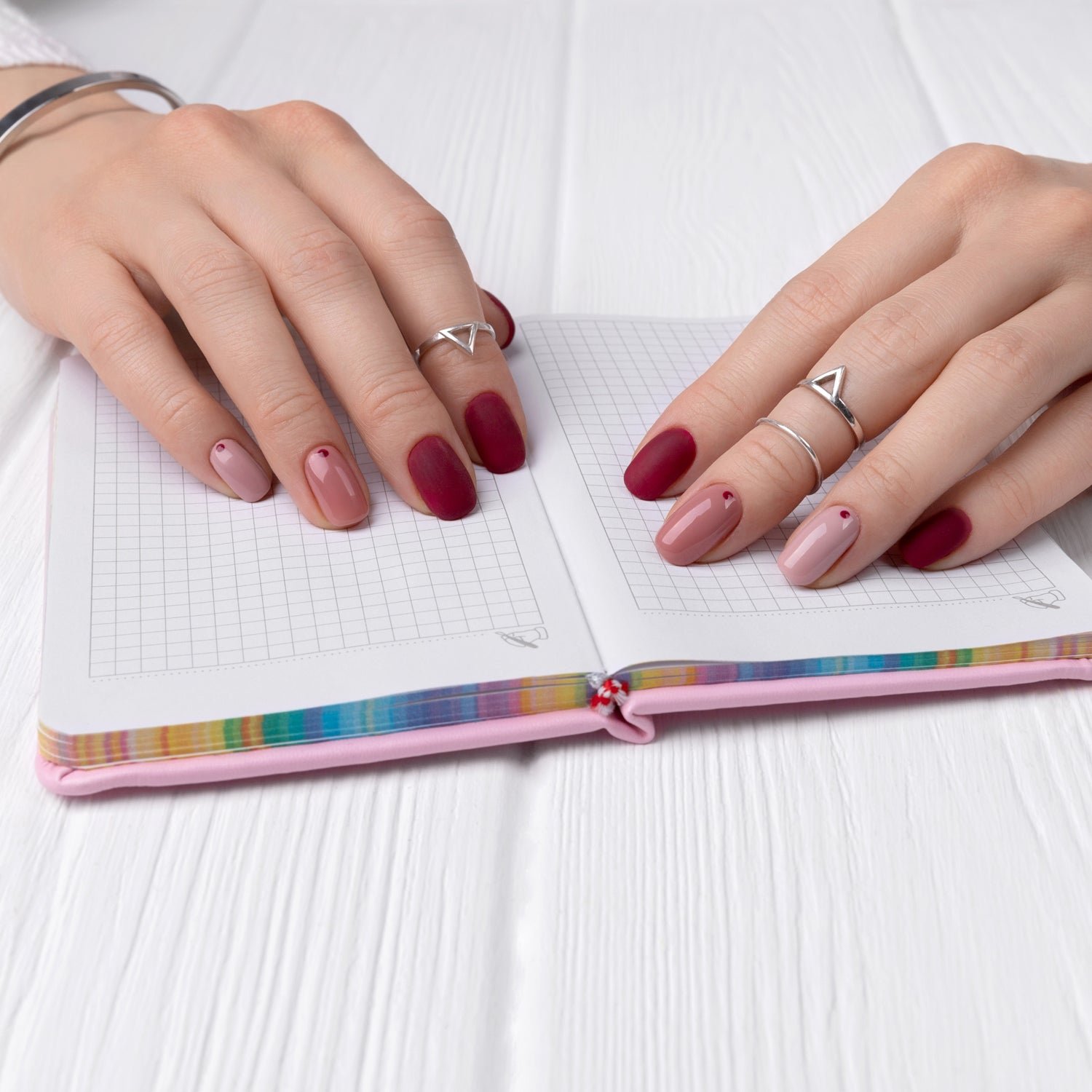 Professional Nail File – Double-Sided 2 Pc Set 9 cm | AuriGlam