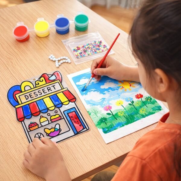 Kids Paint Coloring & Craft Activity Set – Complete Creative DIY Kit