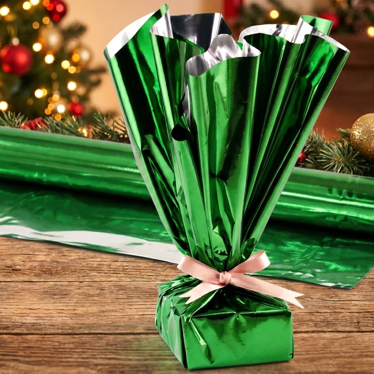 Metallic Gift Wrapping Paper Sheets – 45 Tear-Resistant Large Sheets