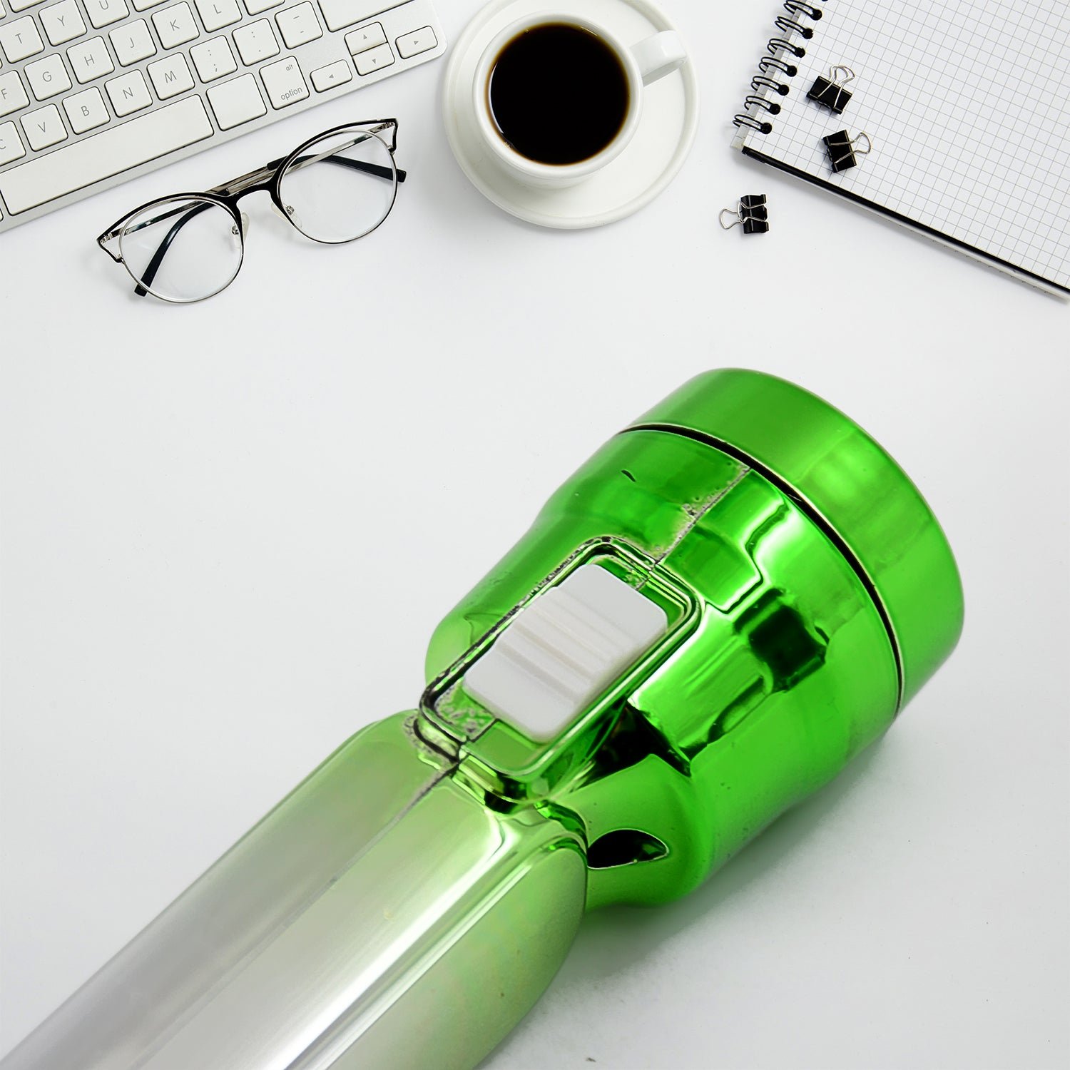 USB Rechargeable Torchlight – 3 LED Multi-Function | Poravar