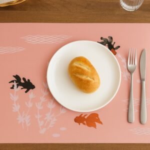 Dining Table Placemats – Elegant Heat Resistant Fish Design Set