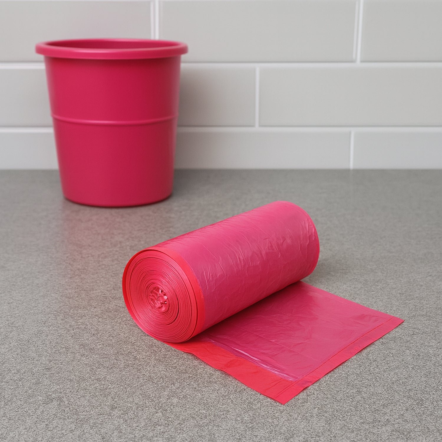 Biodegradable Garbage Bags – Durable Leak-Proof 45x45 cm
