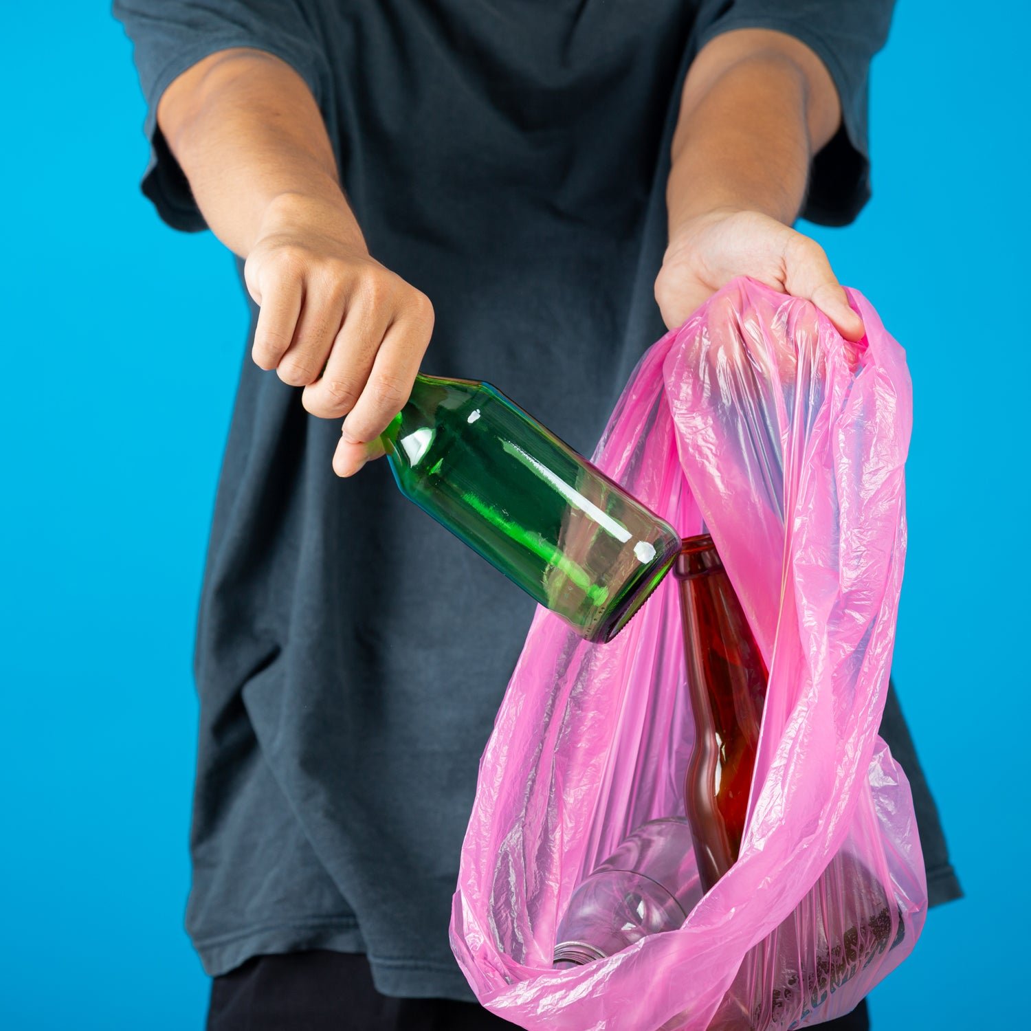 Biodegradable Garbage Bags 45x50 cm – Durable Eco-Friendly Rolls