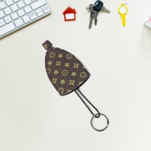 Designer-Style Keyholder – Secure Ring & Stylish Strap