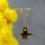 Shivling Keychain – Durable Golden Metal Devotional Charm