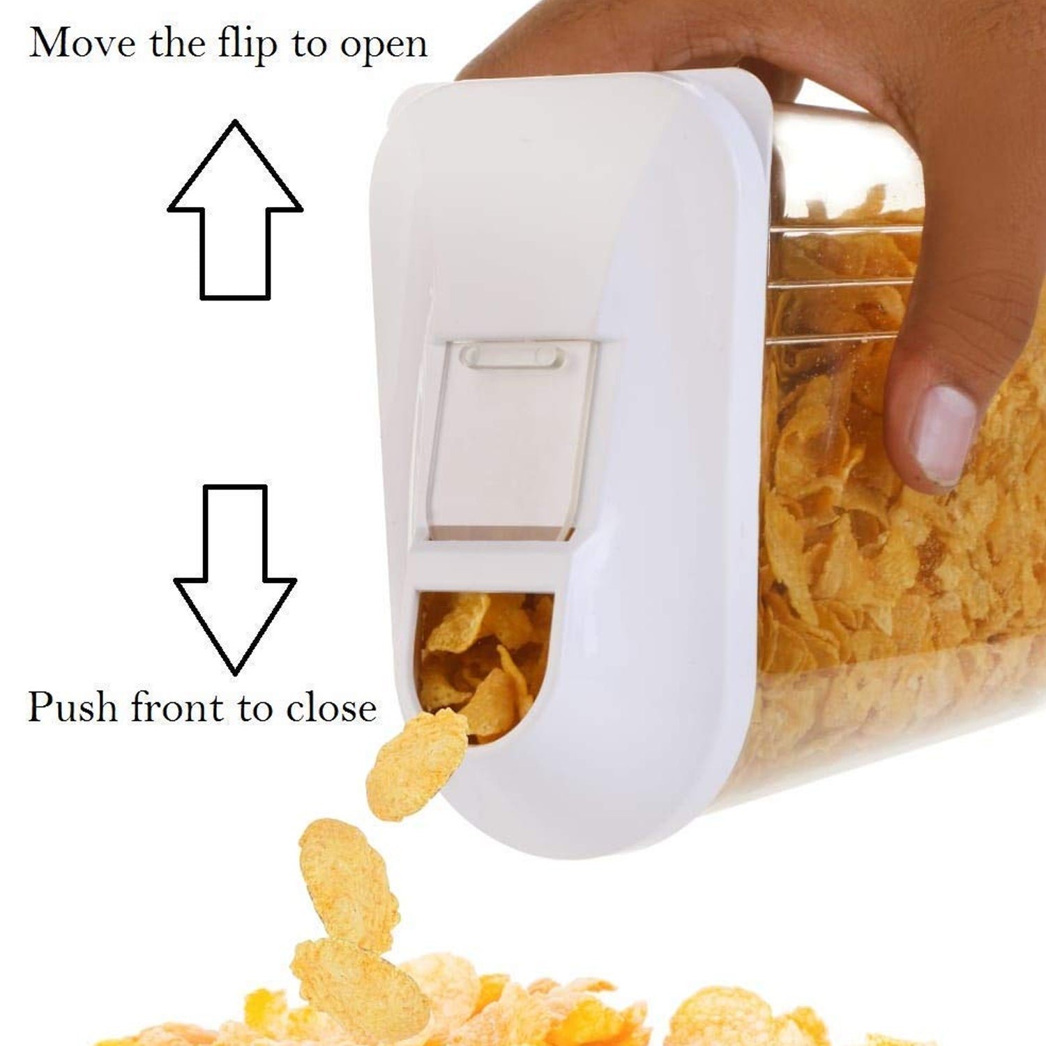 Airtight Lock & Pour Kitchen Storage Container – Spill-Free Freshness