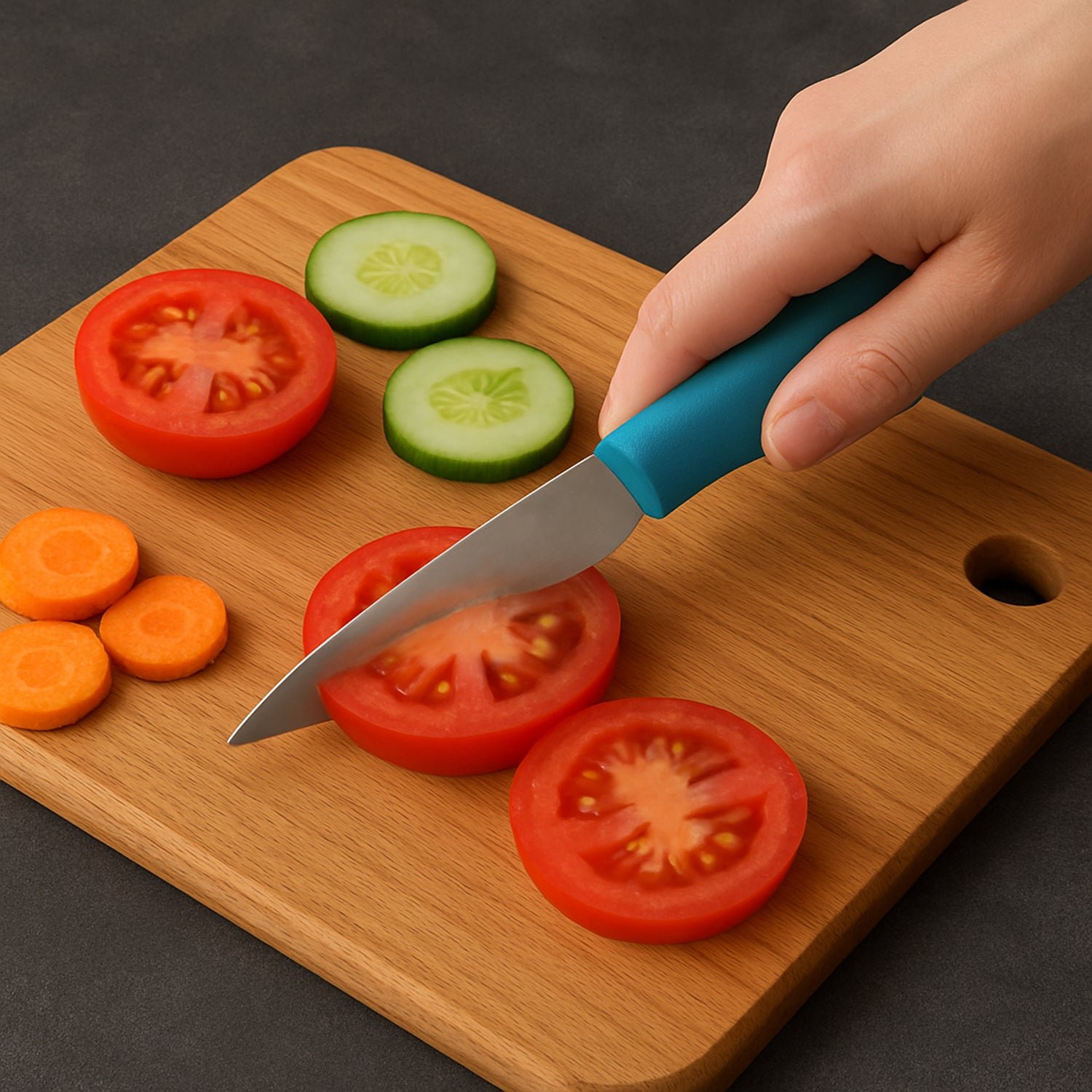 Kitchen Utility Knife – Sharp Stainless Steel Blade & Ergonomic Handle