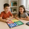 Pocket Ludo Game – Foldable Travel Board Set for Kids & Family