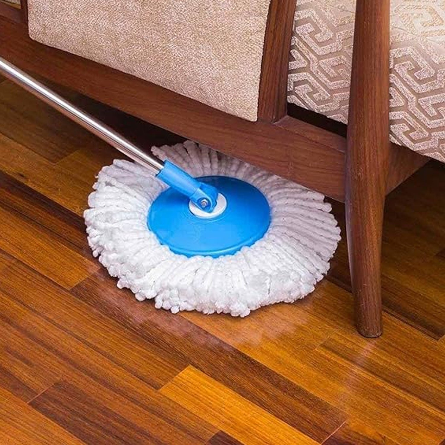 360° Spin Mop – Super Absorbent Microfiber Floor Cleaner