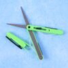 School Craft Scissors Pen Shape Portable Safety Cutter for Kids (1 Pc)