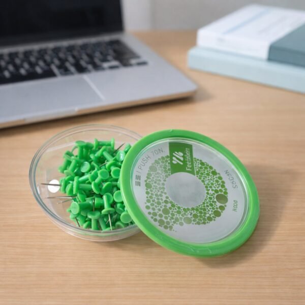 Heavy-Duty Plastic Push Pins – Reliable for Office & Home Use
