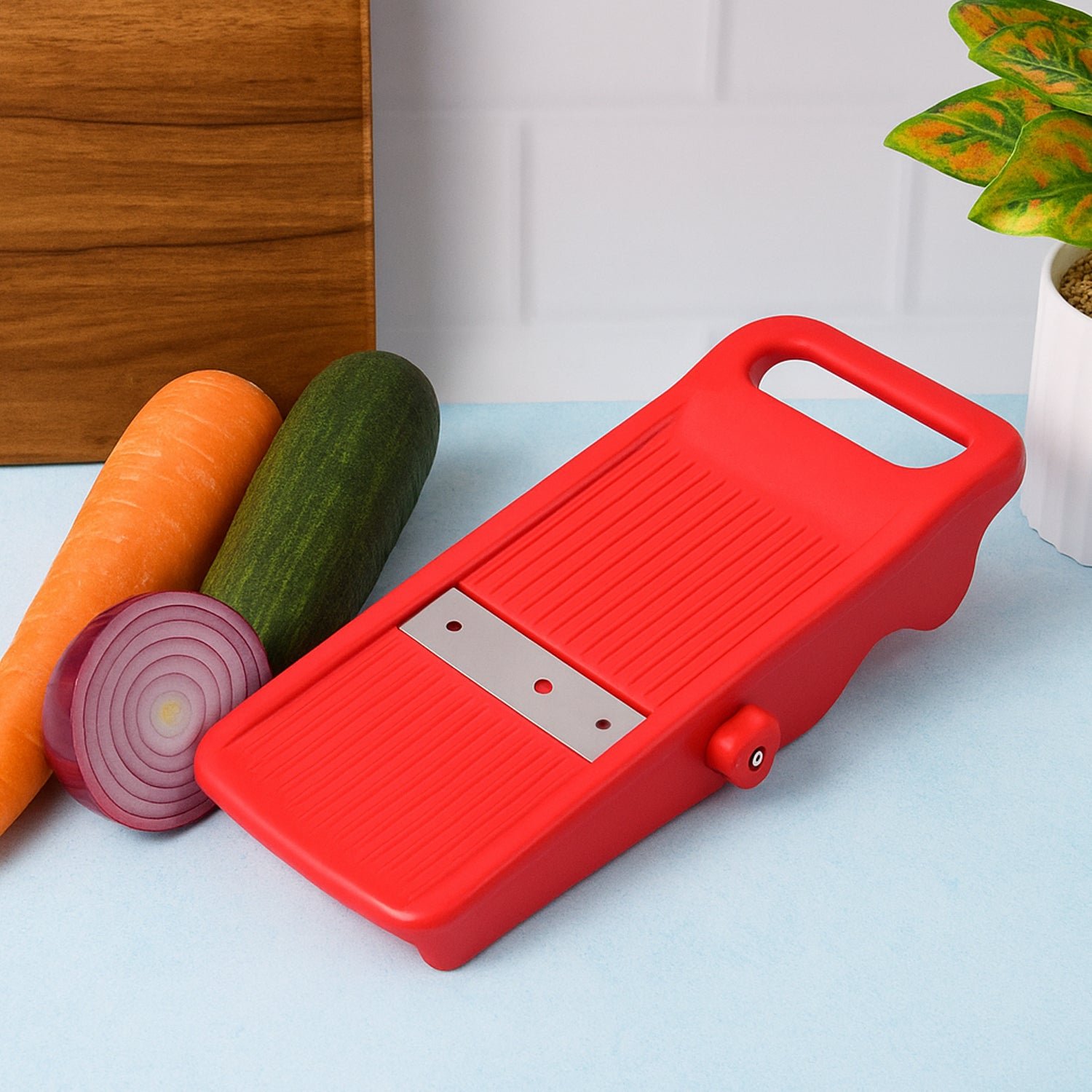 04_slicer Vegetable Slicer – Adjustable Stainless Steel Kitchen Cutter