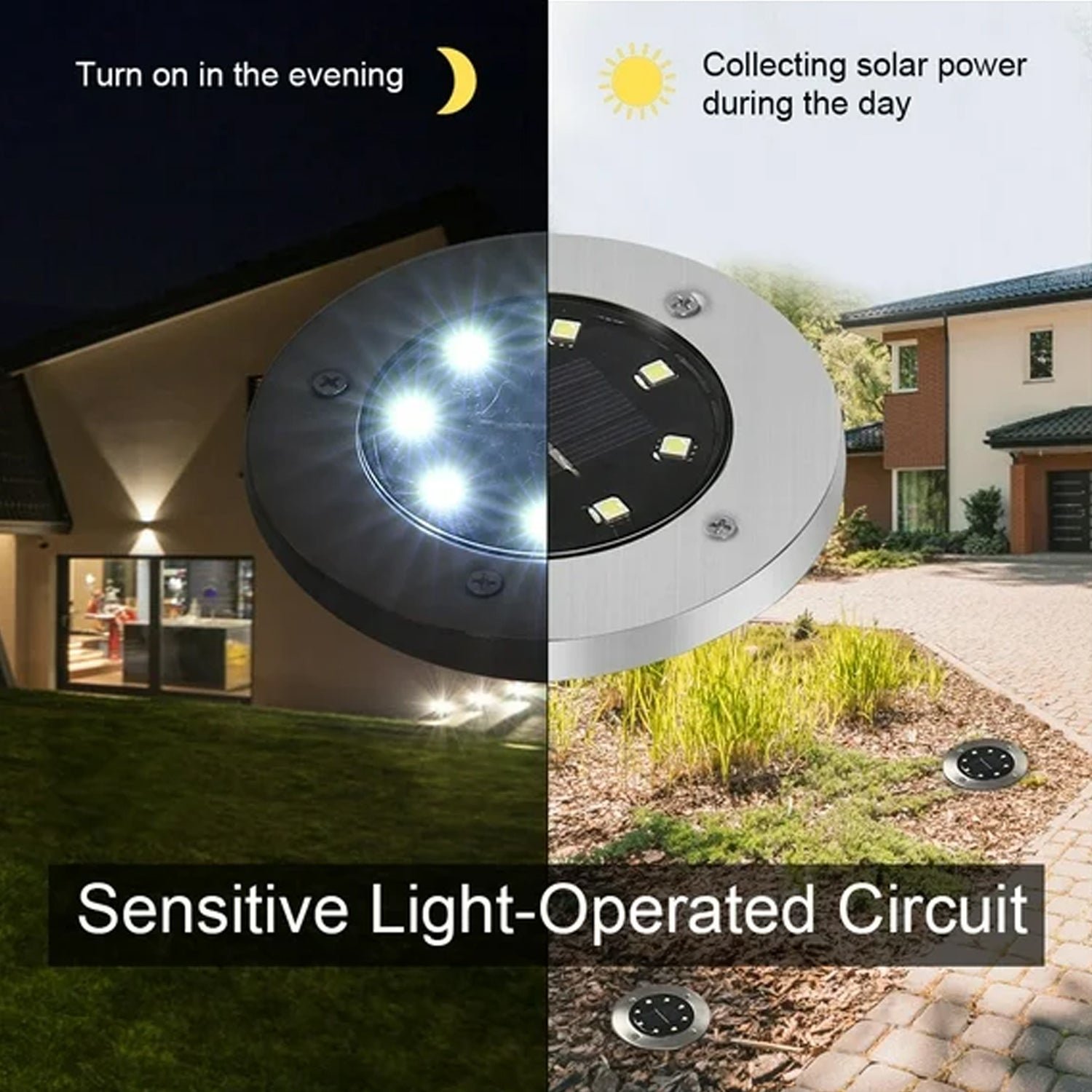 Solar Powered LED Garden Lights – Eco-Friendly Outdoor Pathway Lighting