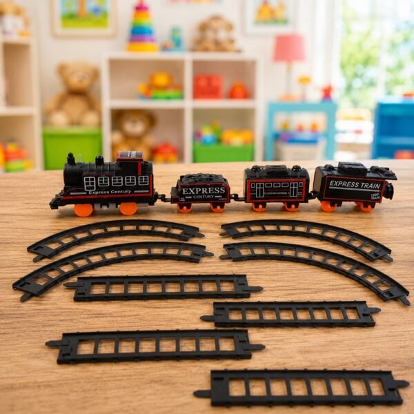 Battery Operated Train Set – Lights & Sounds for Kids' Fun