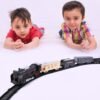 Battery Operated Toy Train Set – 19-Piece Track Playset for Kids