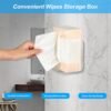 Tissue Dispenser Holder – Self-Adhesive Wall-Mounted Design