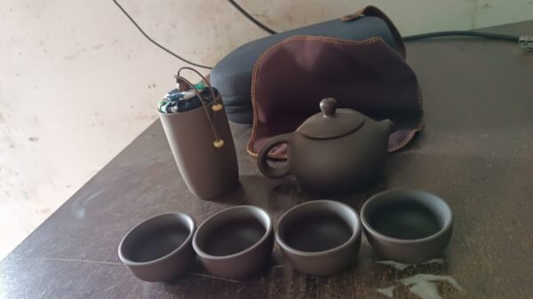 Portable Kung Fu Tea Set – Complete 6-Piece Travel Kit for Tea Lovers