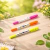 Highlighter Marker Pens – Vibrant Dual Tip for Notes & Drawing